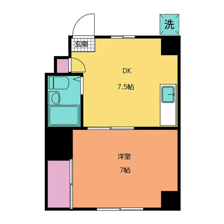 藤倉ビル 2階階 間取り