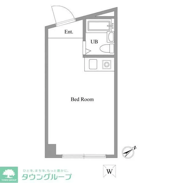 ジュネス北新宿 1階階 間取り