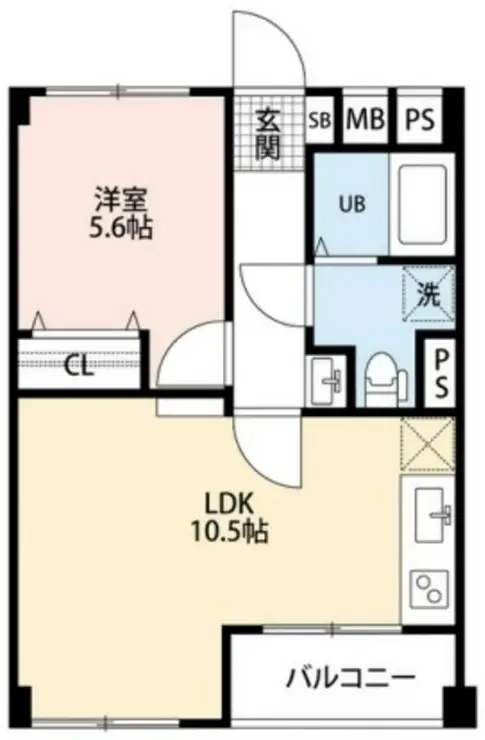東武西池袋サンライトマンション 2階階 間取り
