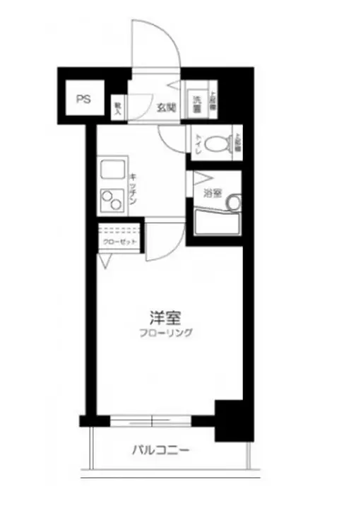 スカイコート東陽町EAST 5階階 間取り