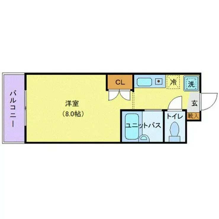 ピュアパレス江戸川台 1階階 間取り