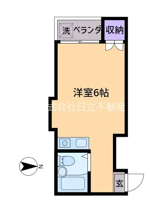 アネックス藤和 1階階 間取り