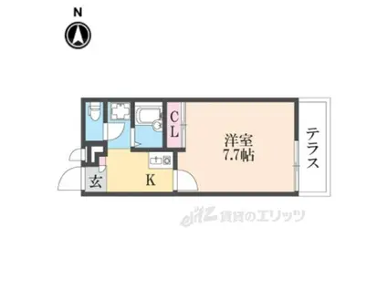 レオパレス御厨イースト(1K/2階)の間取り写真