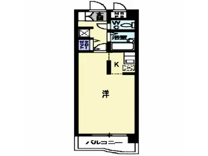 アネックス日立(1K/5階)の間取り写真