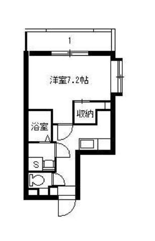 M.ULTRA(1K/2階)の間取り写真