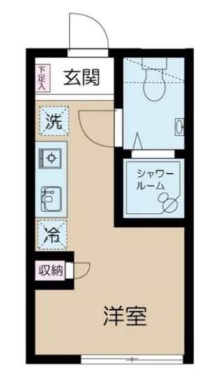 LA MAISON DE MITSUI 田園調布(ワンルーム/1階)の間取り写真