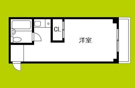 ヌーベルミツヤ(ワンルーム/2階)の間取り写真