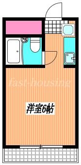 パレ・ドール吉祥寺(ワンルーム/2階)の間取り写真