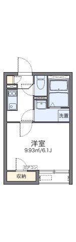 レオネクストカミオンダ(1K/1階)の間取り写真