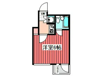 クリオ西川口壱番館(1K/10階)の間取り写真