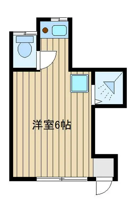 桜台アパート 1階階 間取り