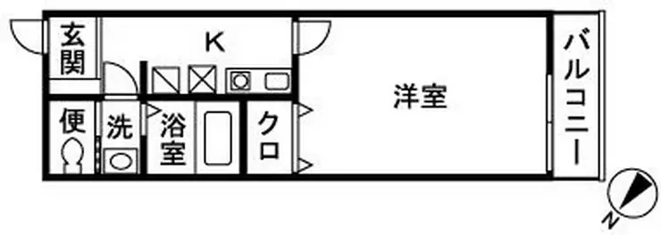 ミル シャンブル 1階階 間取り