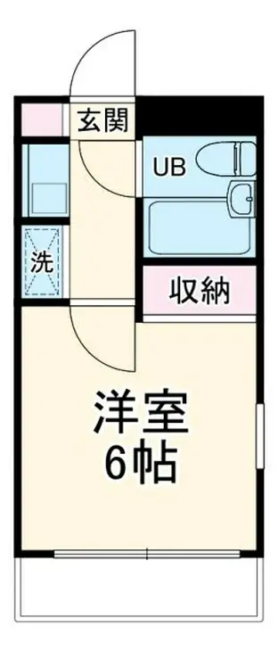 ダイヤコーポ宮前平 2階階 間取り
