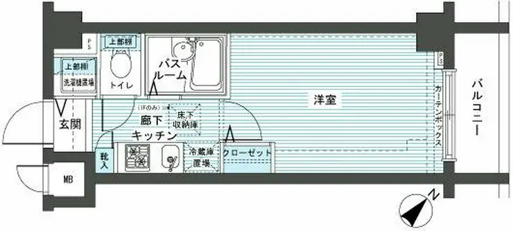 フェニックス新横濱エオール 5階階 間取り