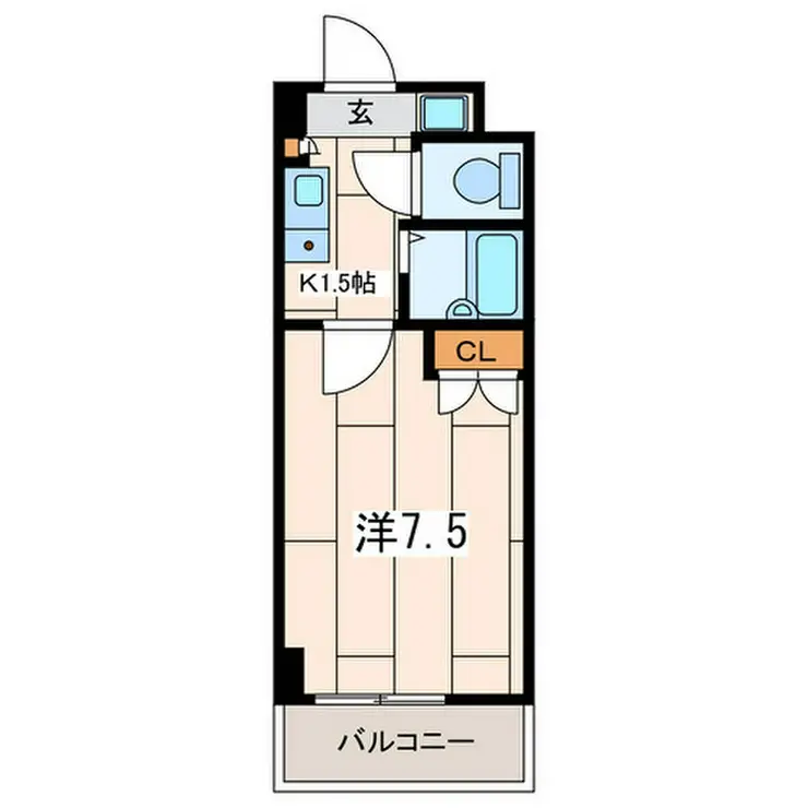 ABITARE海老名 8階階 間取り