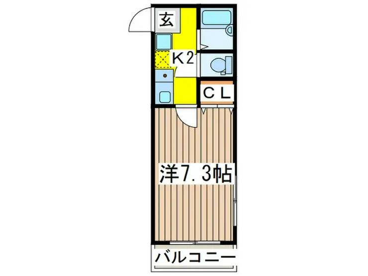 エトレ久地 1階階 間取り