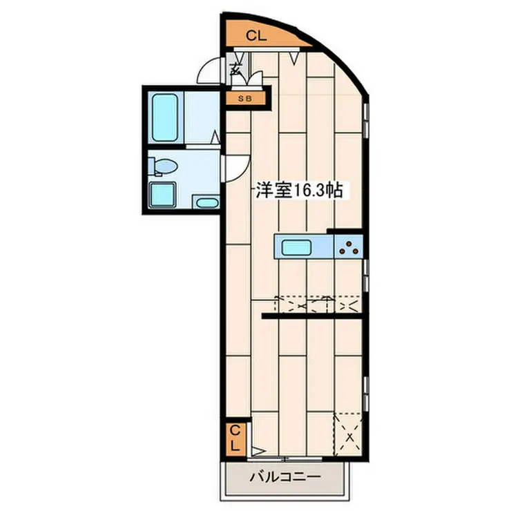 エレーナ 3階階 間取り