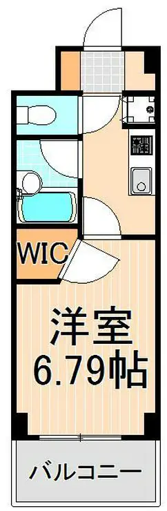 メルベーユ池之内 4階階 間取り