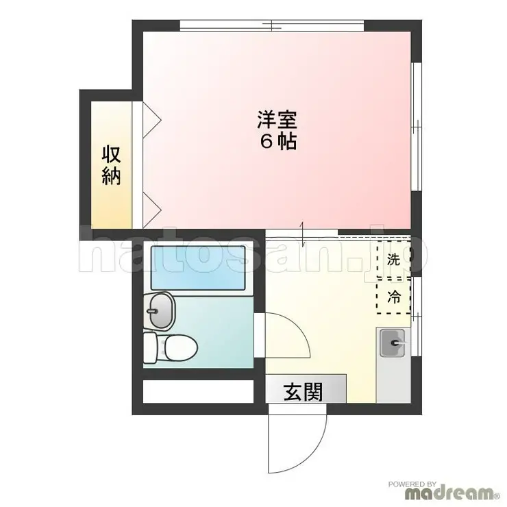 池尻エイト 2階階 間取り