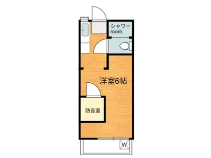 上原コーポラス(1K/3階)の間取り写真