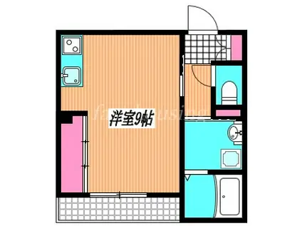 VITA FELICE(ワンルーム/2階)の間取り写真