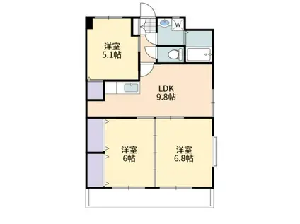 グランハーナ(3LDK/2階)の間取り写真