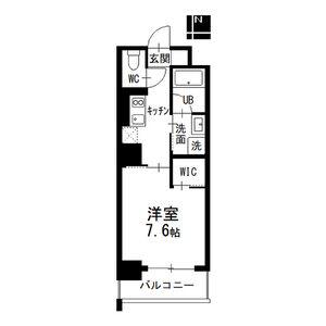 NISSYO BUILDING(1K/7階)の間取り写真