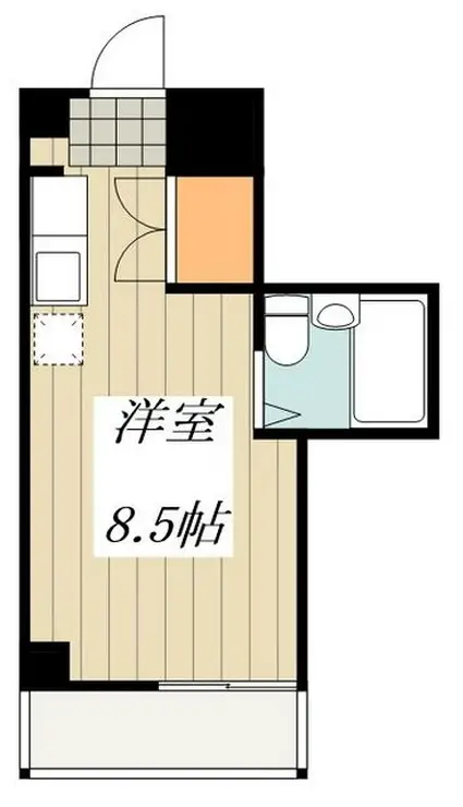 ハーブ西国立 3階階 間取り