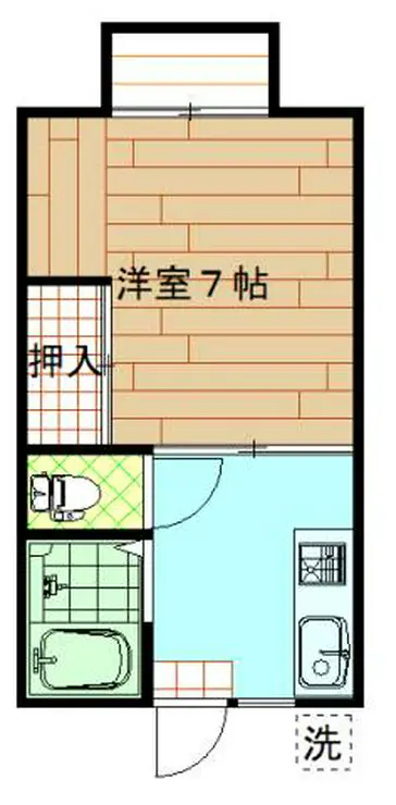 シャトレー根岸台 2階階 間取り