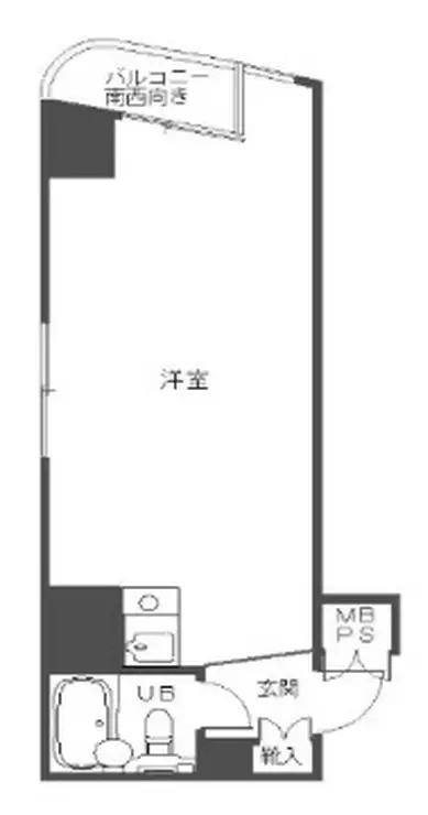 東建シティハイツ池袋 7階階 間取り