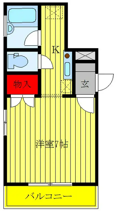 エルハイム並木 3階階 間取り