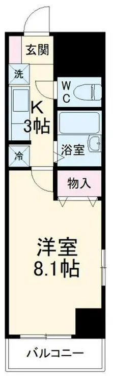 エスペランサM 9階階 間取り