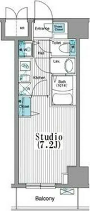 グランド・ガーラ銀座 10階階 間取り