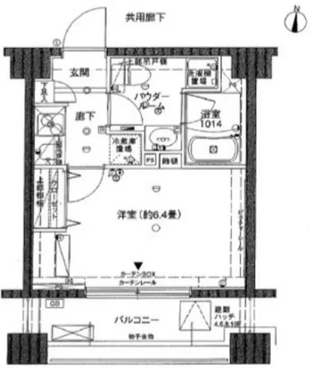 ヴェルト本所吾妻橋 2階階 間取り