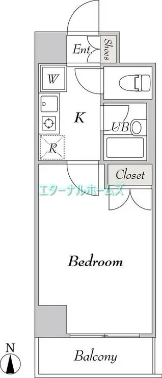 フォレシティ秋葉原 7階階 間取り