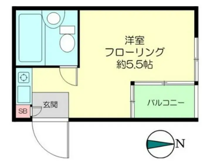グランメール高田馬場 3階階 間取り