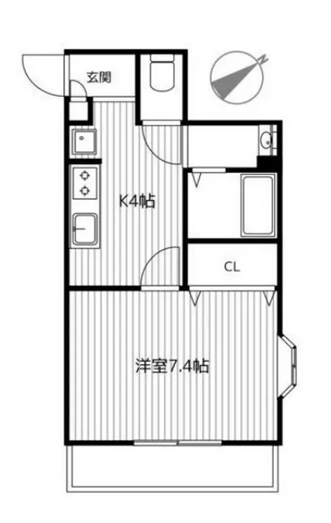 プロミネンス 1階階 間取り