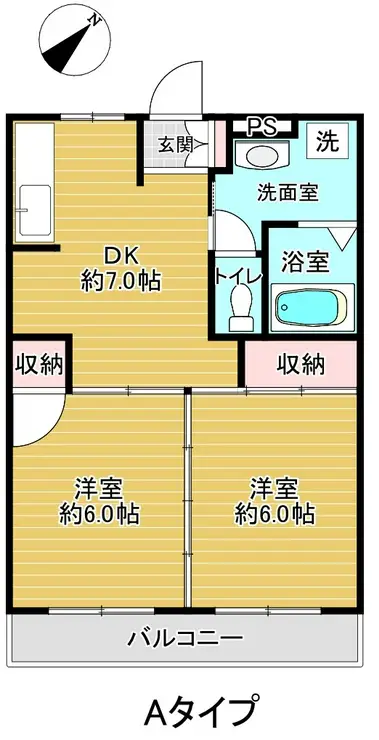 リエス永山 1階階 間取り