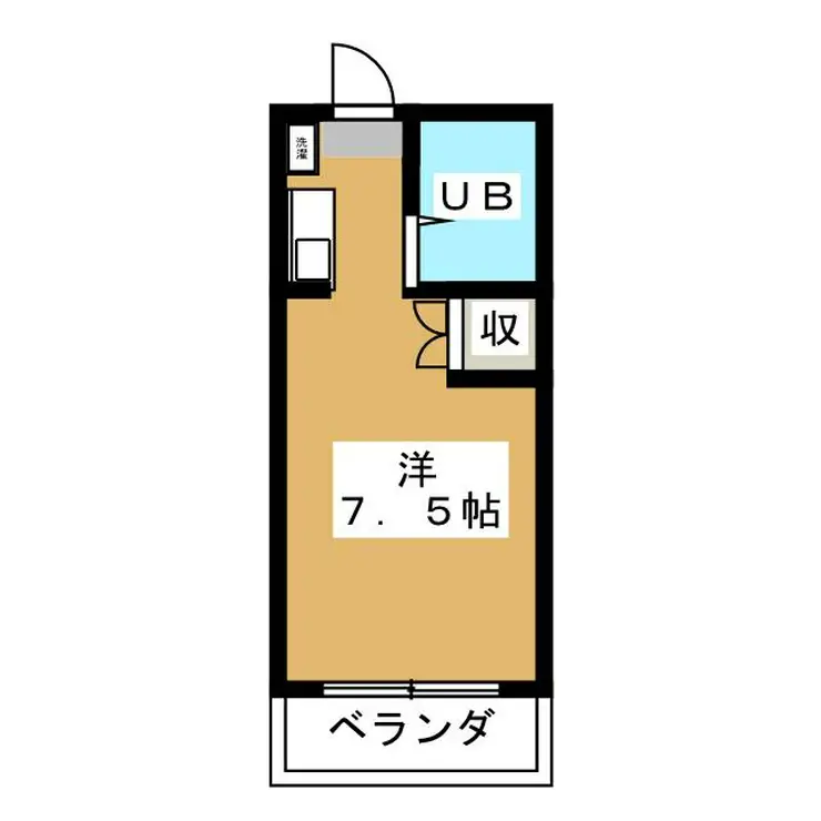 石井ビル 4階階 間取り