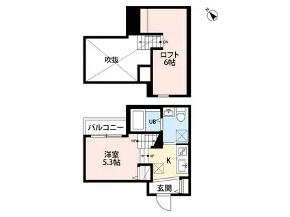 ARK光丘(ワンルーム/1階)の間取り写真