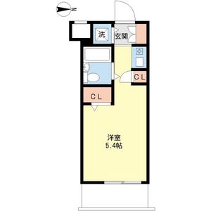 ジョイフル御器所(1K/3階)の間取り写真