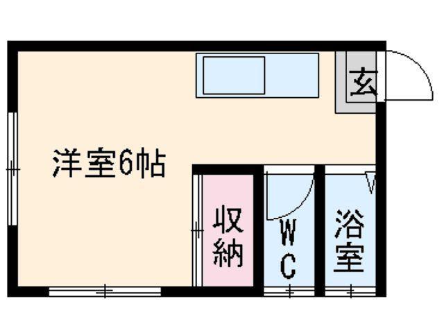 アクティブハイツ(1K/2階)の間取り写真