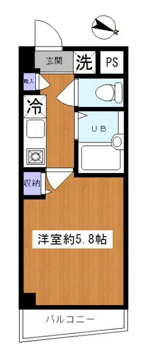 スカイコート目白台 4階階 間取り