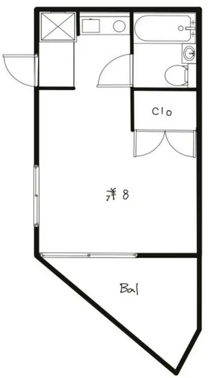 ファインヒル日吉 1階階 間取り