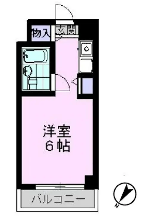 トップ南流山 2階階 間取り