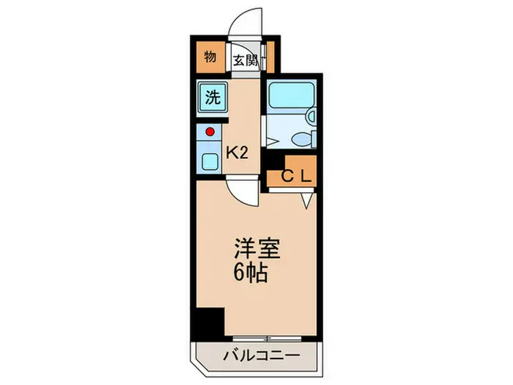 リバティ浜田山 3階階 間取り