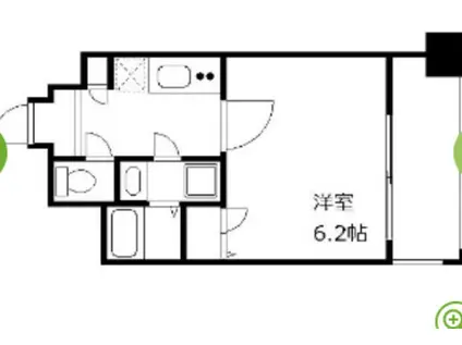 プレサンス本駒込アカデミア(1K/5階)の間取り写真