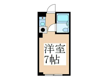 第五ルミエール田無(ワンルーム/3階)の間取り写真