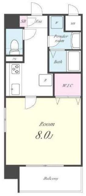 ACO MANSIONS(1K/3階)の間取り写真