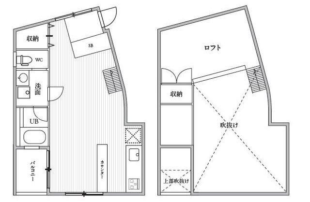 T′S CUORE BLISS 自由が丘(ワンルーム/3階)の間取り写真
